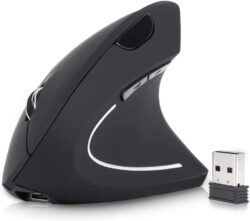 Mouse Inalámbrico Ergonómico Recargable