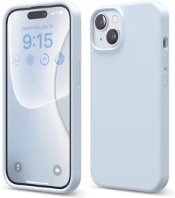 Funda Silicona Líquida Compatible con iPhone 15