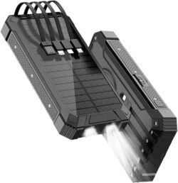 Power Bank Cargador Solar Portátil 36800mAh