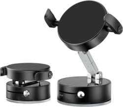 Soporte Magnético Plegable para Coche con Pinza Ajustable