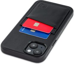 Dockem Funda Tipo Cartera de Cuero Genuino para iPhone 14