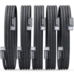 Cable USB C a USB C 60W 5 Paquete